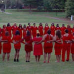 Group picture of Sigma Chapter at National Convention